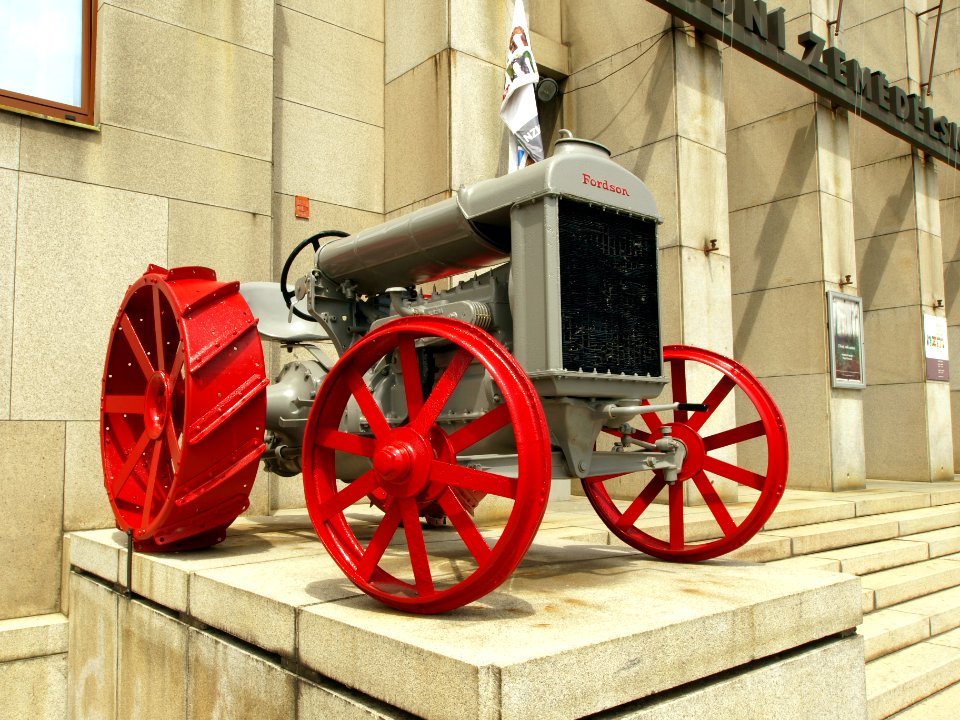 Fordson tracktor at the Archricultural museum, Prague