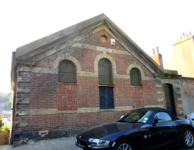 Former Ebenezer Particular Baptist Chapel, Ebenezer Road, Old Town, Hastings (NHLE Code 1043527) (June 2015) (Rear Elevation) (4)