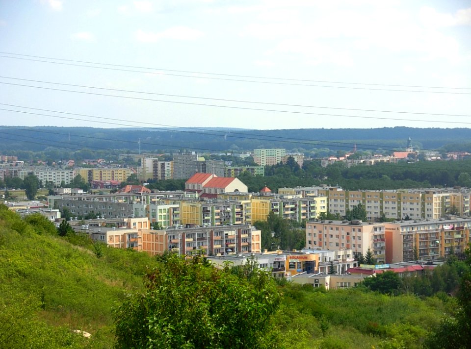 Fordon - widok ze Zbocza