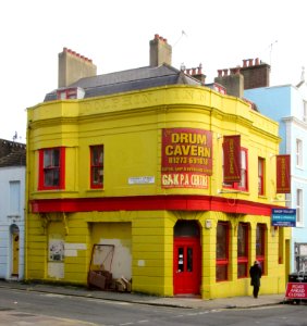 Former Dolphin Inn, 66 North Road, North Laine, Brighton (November 2015)