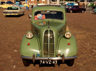 Ford Anglia (1953), Dutch licence registration 74-VZ-43 pic2