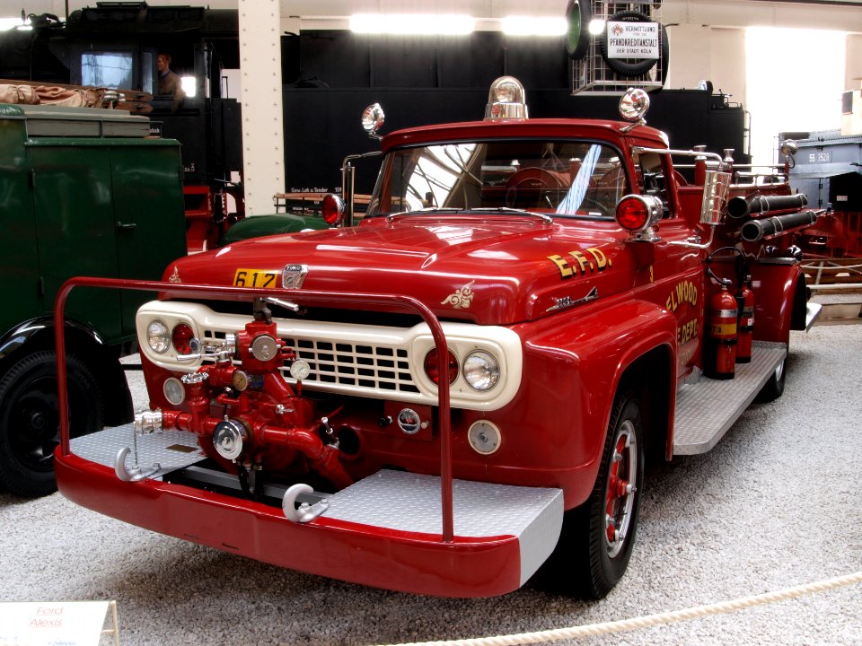 Ford Alexis of the Elwood Fire Dept