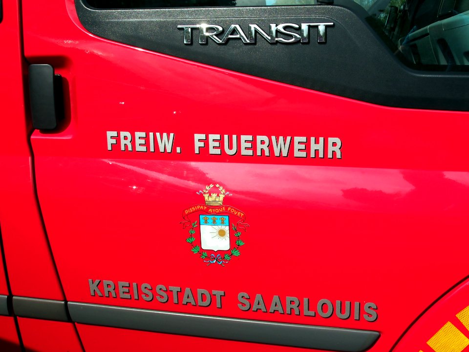 Ford Transit Freiwillige Feuerwehr Kreisstadt Saarlouis, Grenzlandmeisterschaften 2014, bild 1