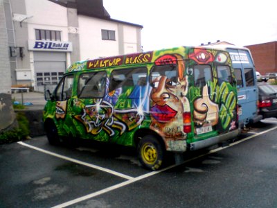 Ford Transit art car