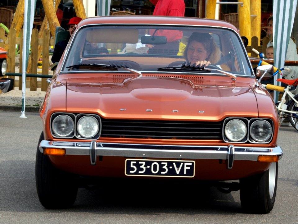 Ford Capri 2800 GT US (1972) , Dutch licence registration 53-03-VF