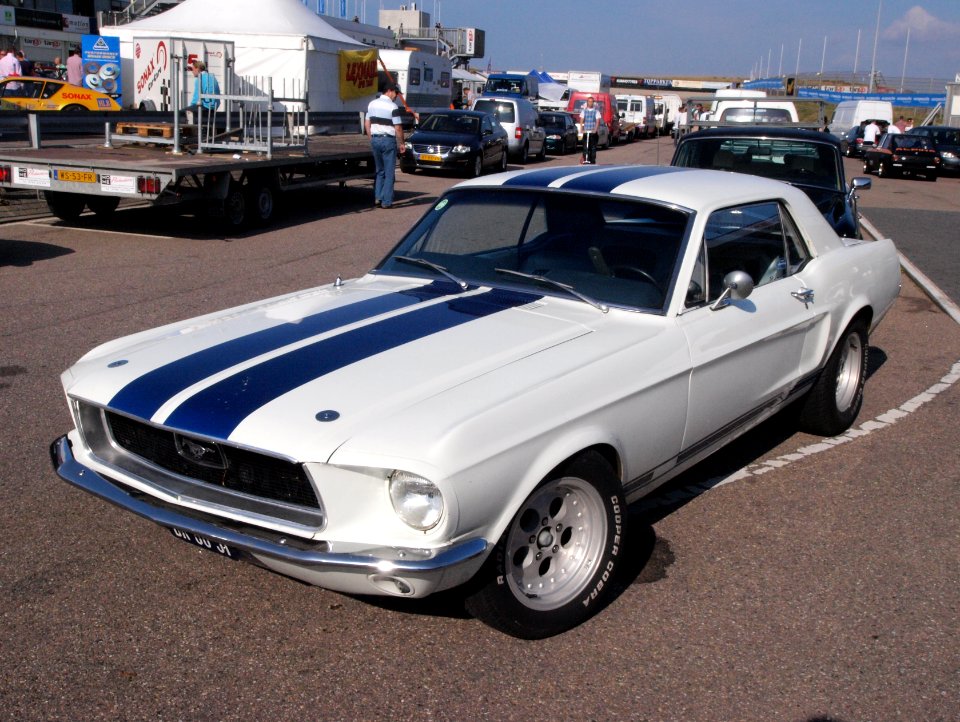 Ford Mustang dutch licence registration unknown