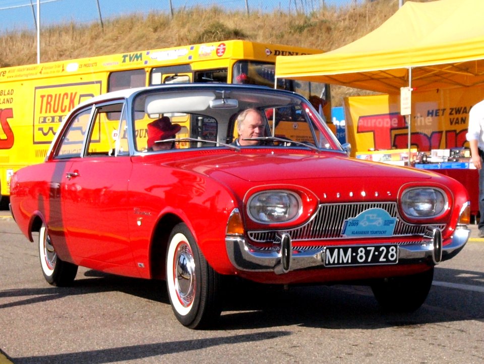 Ford Taunus 17M TS dutch licence registration MM-87-28 pic1