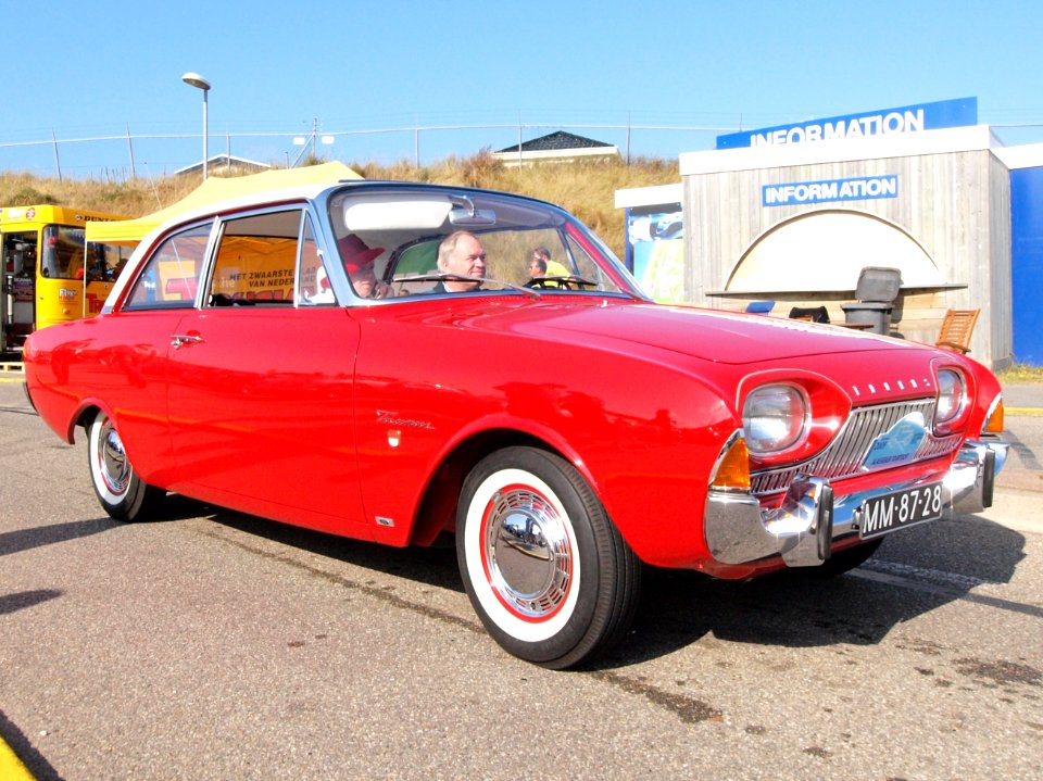 Ford Taunus 17M TS dutch licence registration MM-87-28 pic3