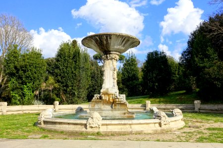 Fontane delle Tartarughe - Villa Borghese - Rome, Italy - DSC05622