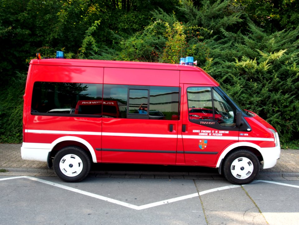 Ford Transit, Service dIncendie et de sauvtage, Communte de Putcheid, Grenzlandmeisterschaften 2014