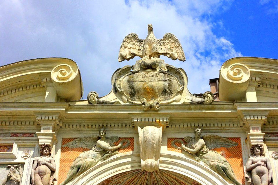 Fontana dell'organo detail - Villa d'Este - Tivoli, Italy - DSC03891