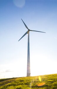 Renewable energy environmentally friendly windräder photo