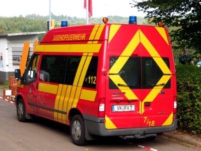 Ford Transit 115 T300, Schäfer, Freiwillige Jugend Feuerwehr Völklingen, Unit 7-18, Grenzlandmeisterschaften 2014, bild 3