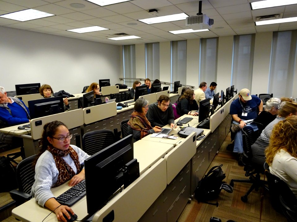 Fordham Linc Ctr edit a thon 2016 Oct jeh