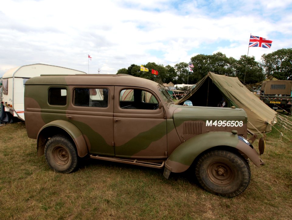 Ford WOA2 Staff Car M4956508 at the War & Peace show 2010 pic1