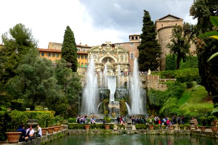 Fontana dell'organo - Villa d'Este - Tivoli, Italy - DSC03935