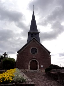 Fontaines-lès-Clercs (Aisne) église Saint-Médard