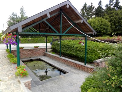 Fontaine-au-Bois (Nord, Fr) lavoir