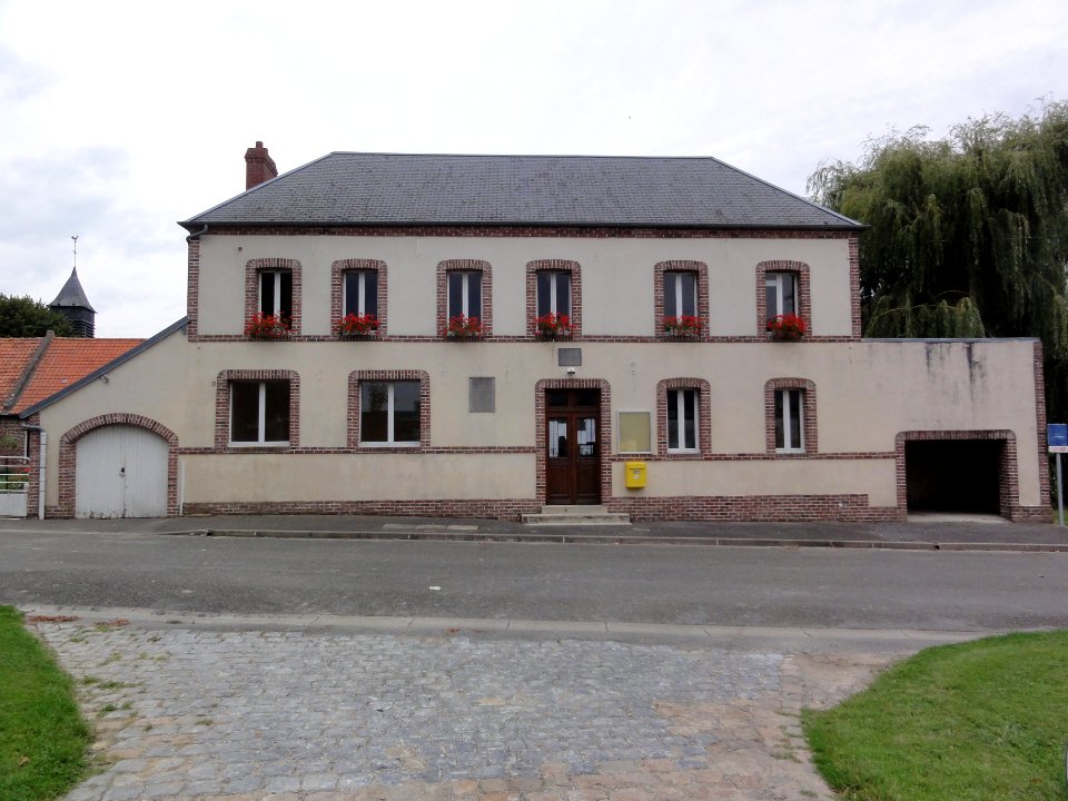 Fontaine-Uterte (Aisne) mairie et école