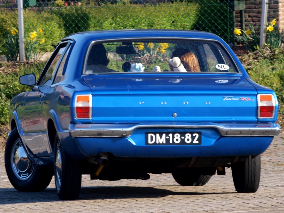 Ford Taunus 1300 L (1972), Dutch licence registration DM-18-82, pic5