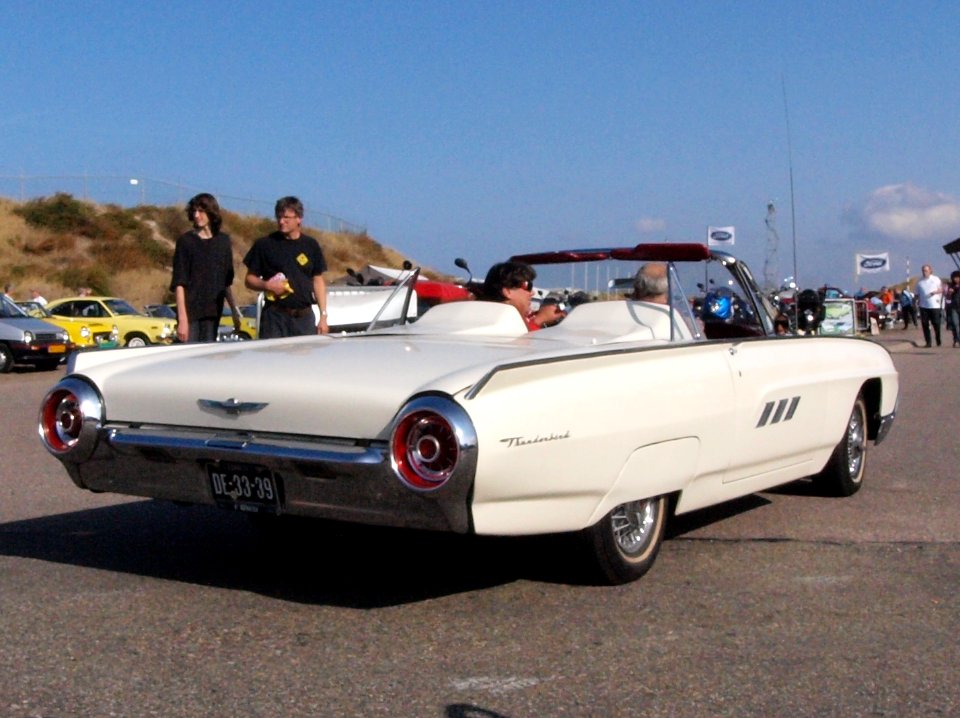Ford THUNDERBIRD dutch licence registration DE-33-39 pic5