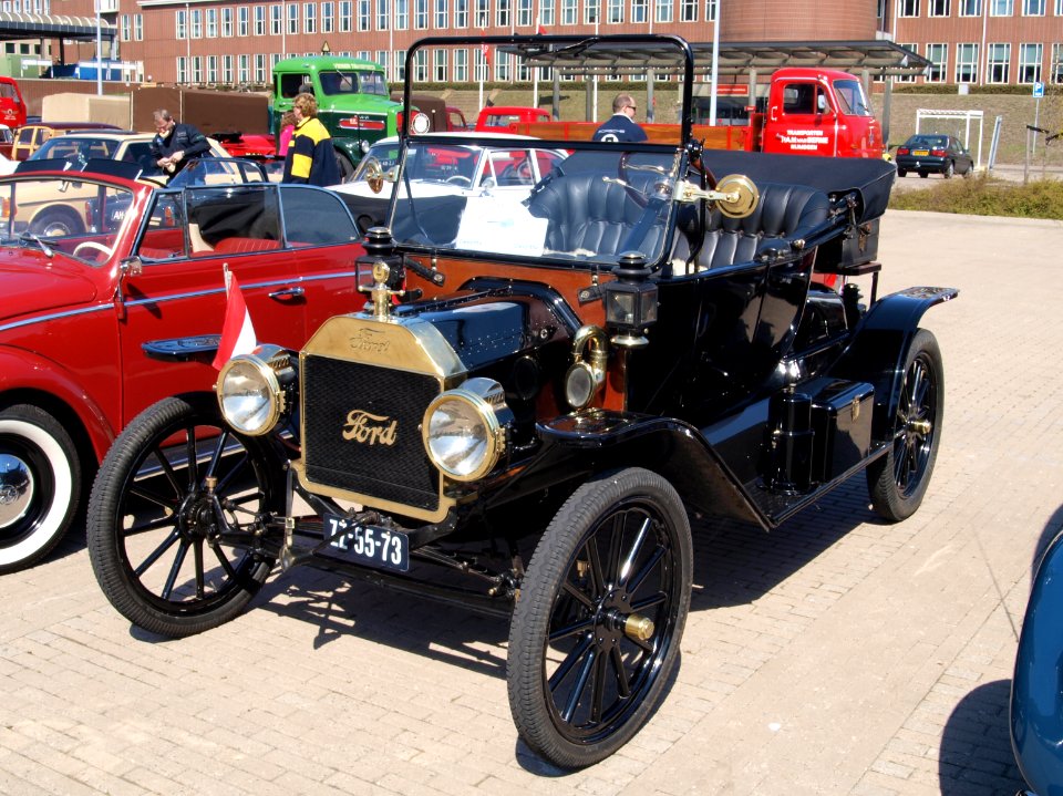 Ford Runabout (1914), Dutch licence registration ZZ-55-73, pic1
