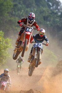 Motor cross event monica bay beach