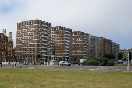 Flats at Grand Avenue, Hove (July 2010)