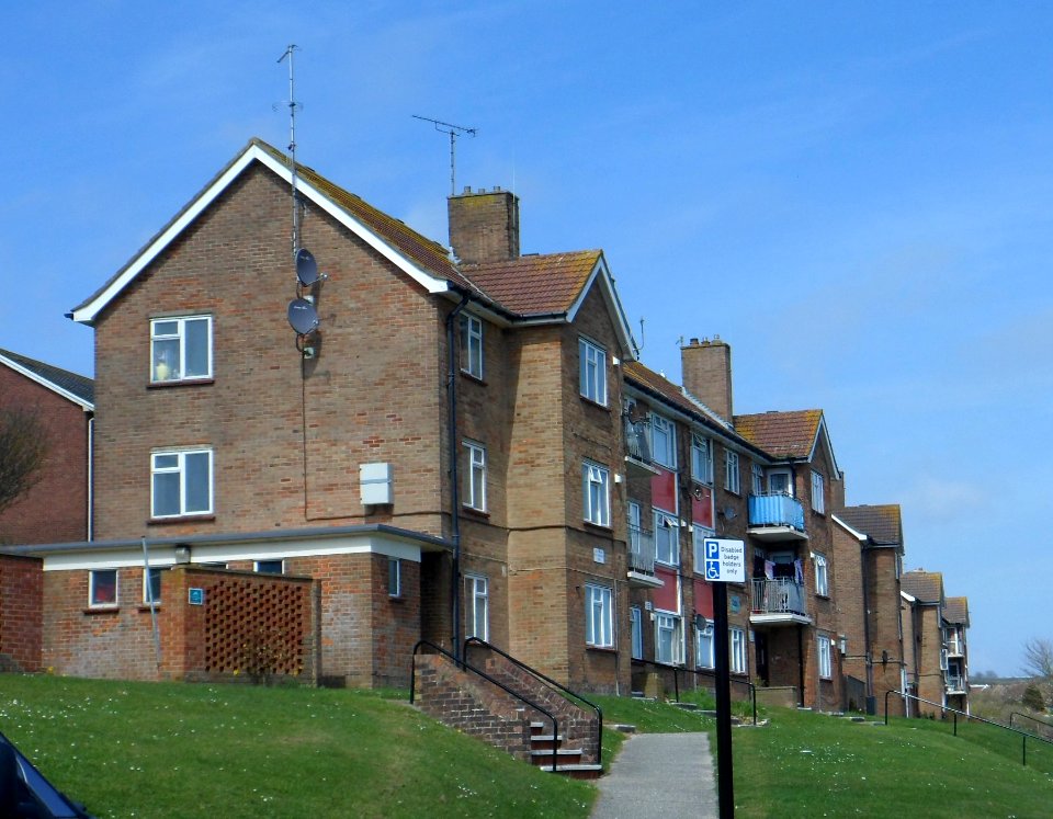 Flats at 1–23 Beresford Road, Bristol Estate, Brighton (April 2013)