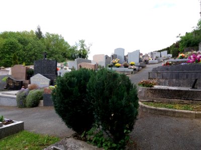 Fleurieu-sur-Saône - Chemin du Cimetière - Cimetière - Partie haute