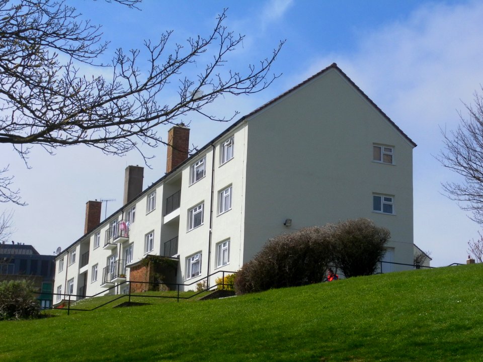 Flats at 2–24 Chadborn Close, Bristol Estate, Brighton (April 2013)