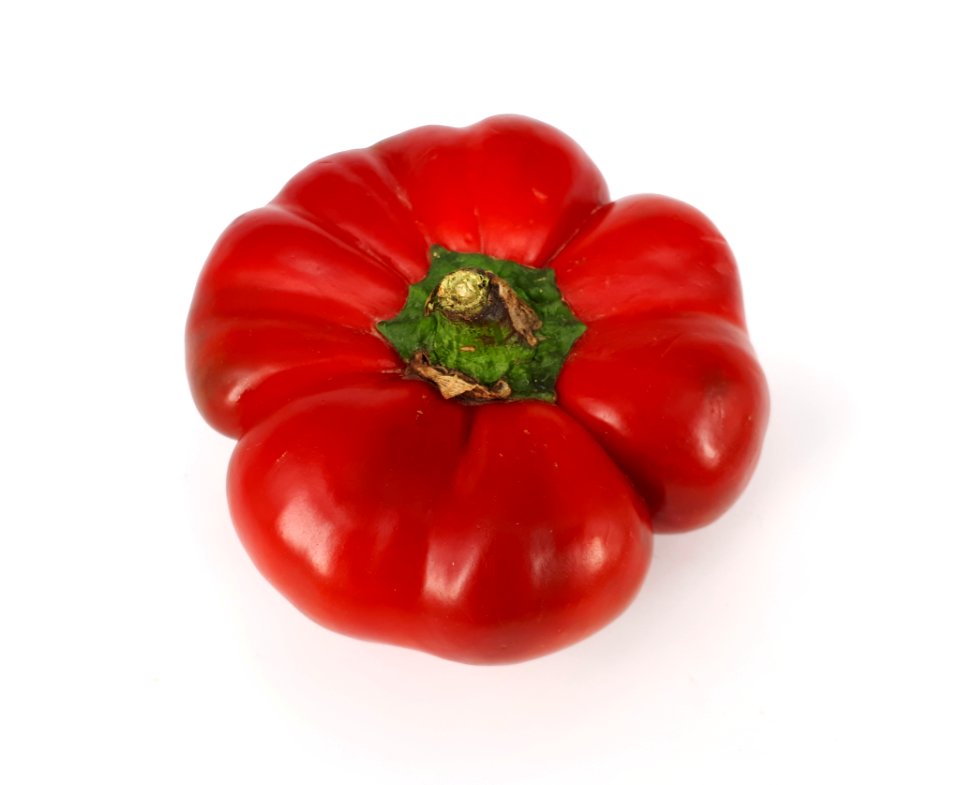 Flat red bell pepper 2017 A1