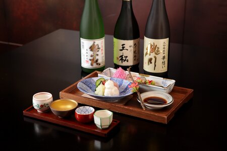 Japans food rice wine