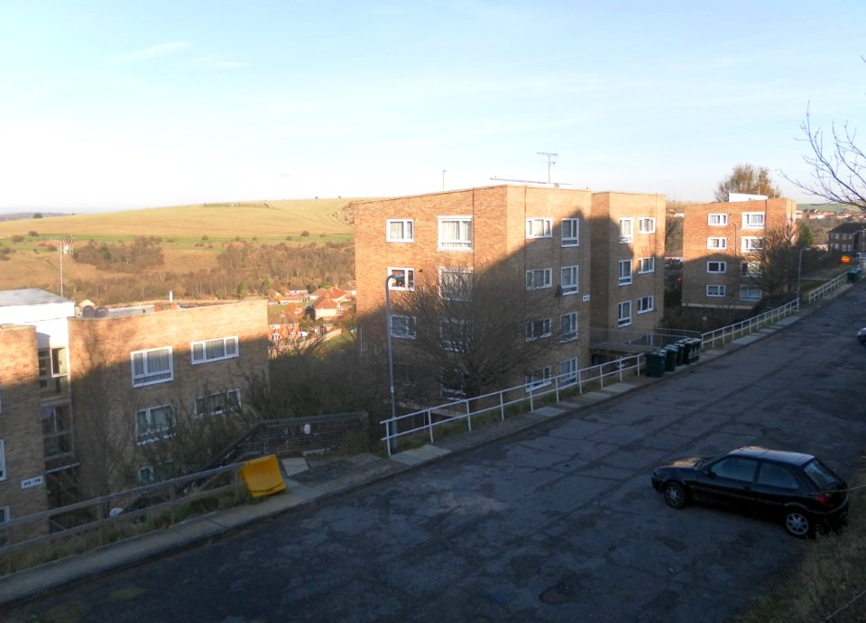Flats at Fitch Drive, Bevendean, Brighton (December 2012)