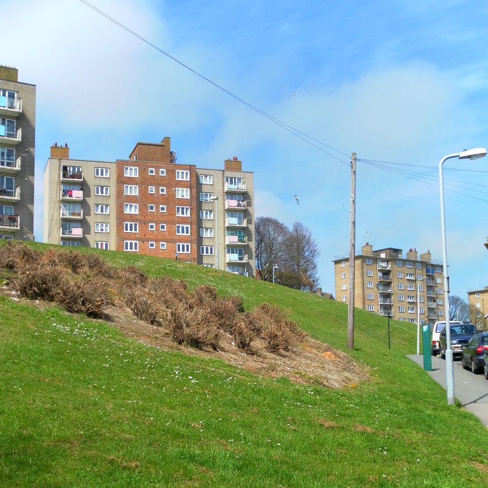 Flats at Chadborn Close, Bristol Estate, Brighton (April 2013) (3)