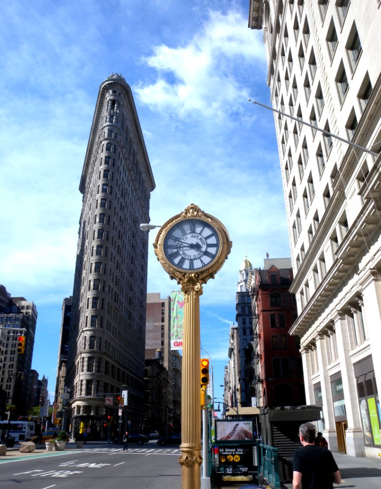 Flatiron clock sunny jeh