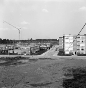 Flats, in aanbouw, Utrecht, Bestanddeelnr 165-0164