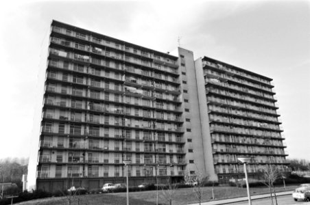 Flats in Limburgse Eygelshoven moet worden gesloopt wegen gebruik ondeugdelijk m, Bestanddeelnr 928-9233