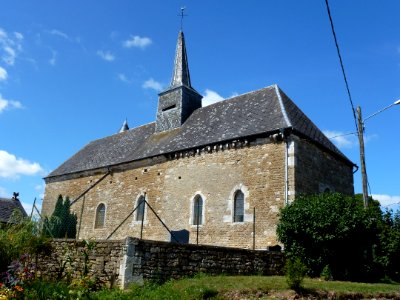 Flaignes-Havys (Ardennes) église de Havys, vue du sud