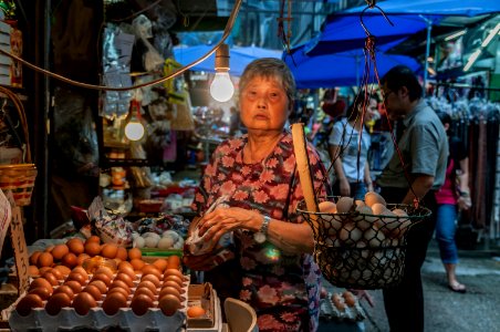 Flea Market in Hong Kong photo