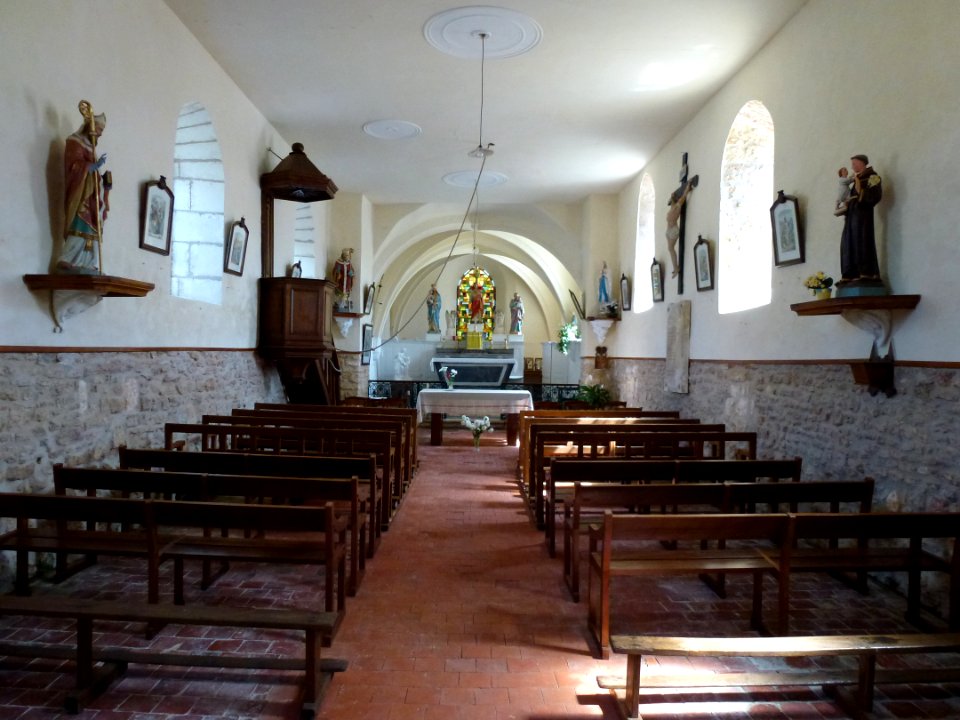 Flaignes-Havys (Ardennes) église de Havys, intérieur