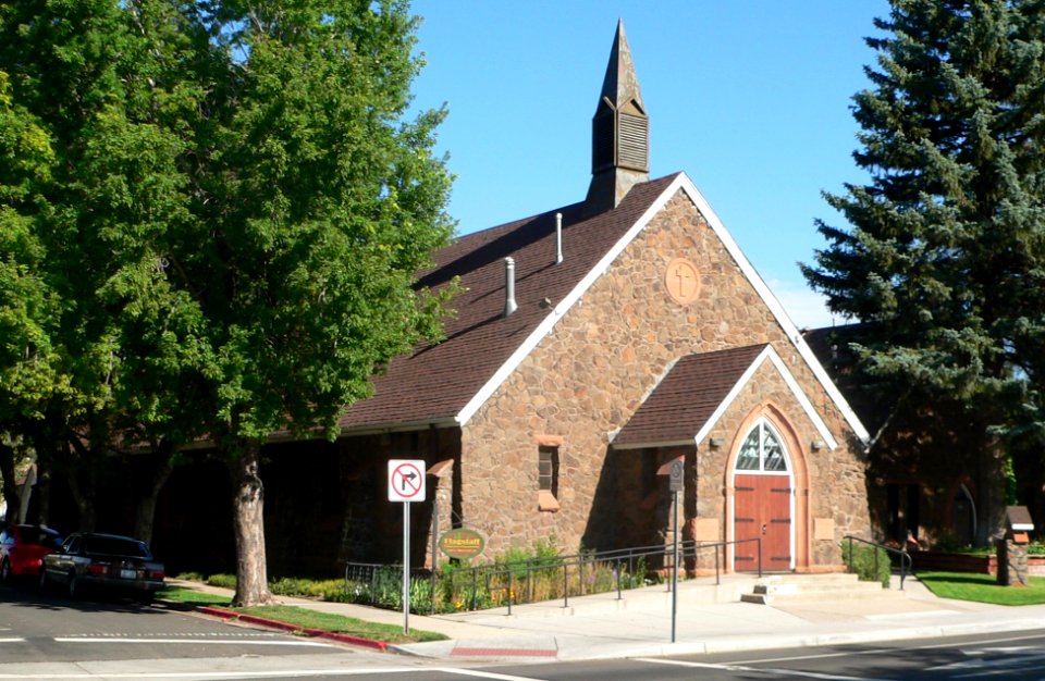 Flagstaff First Baptist Church from SE 1