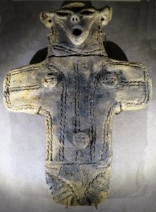 Flat clay figurine, Jomon Museum at Sannai Maruyama