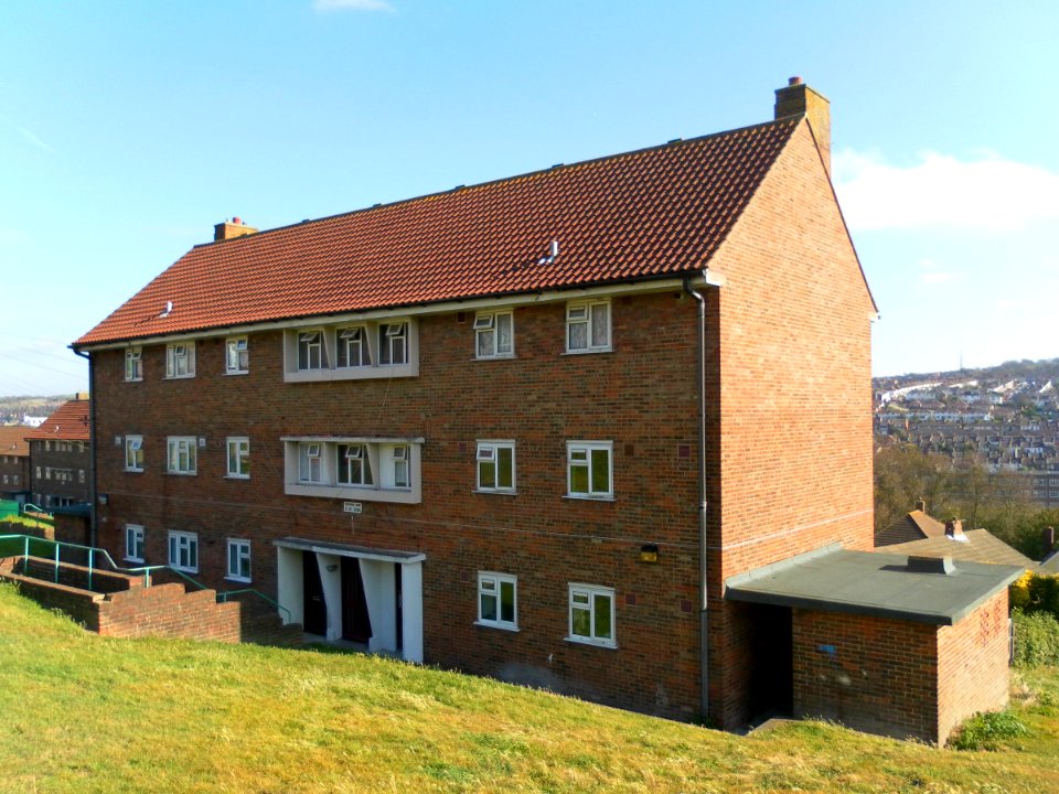 Flats at Tavistock Down, Hollingdean, Brighton (October 2011)