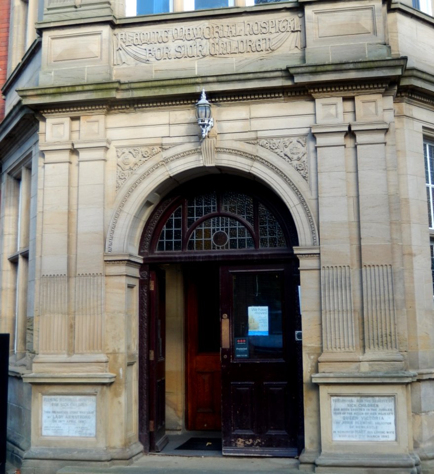 Fleming Memorial Hospital main entrance, ground floor