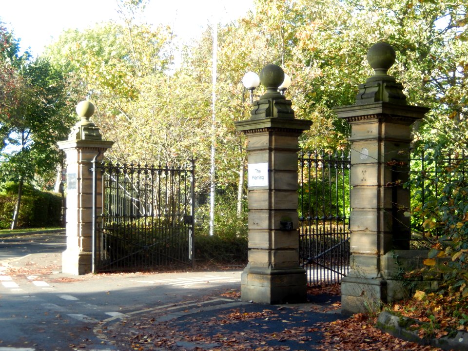 Fleming Memorial Hospital gates