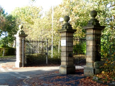 Fleming Memorial Hospital gates