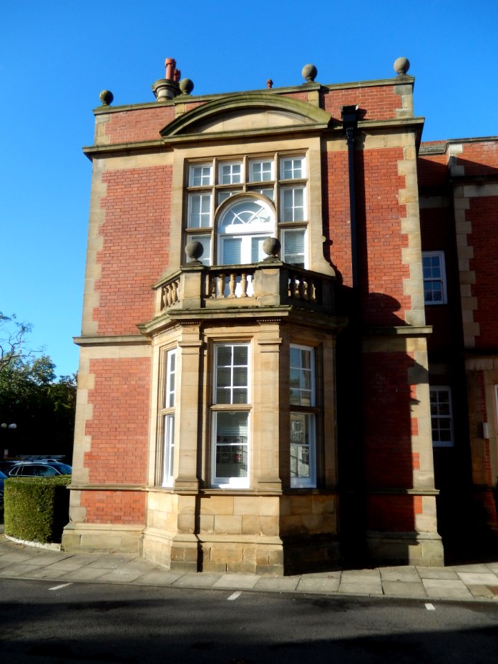 Fleming Memorial Hospital, south-west corner