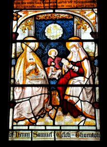 Flemish glass c.1500, St James Bramley 02