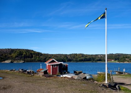 Flagpole at Loddebo photo